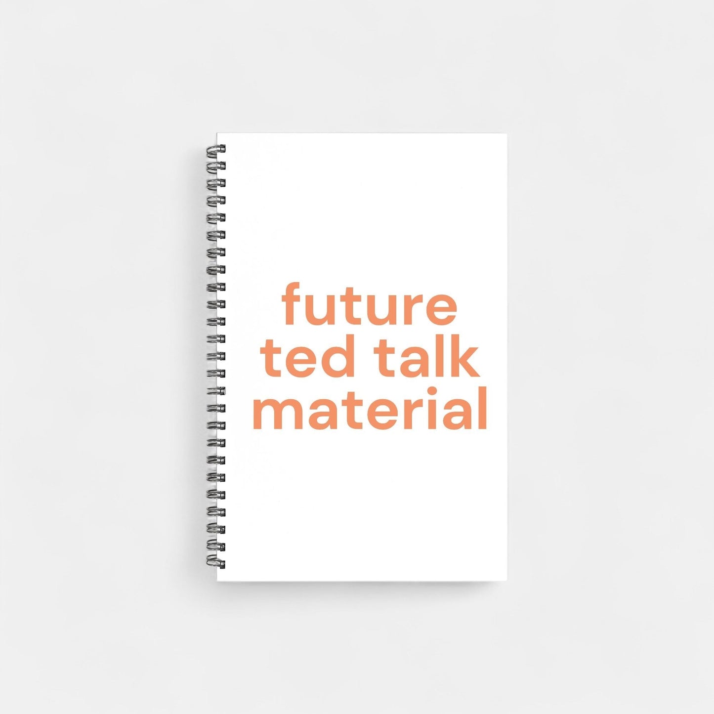 Shop the Future Ted Talk Material Notebooks at Up & Comer. Free shipping!