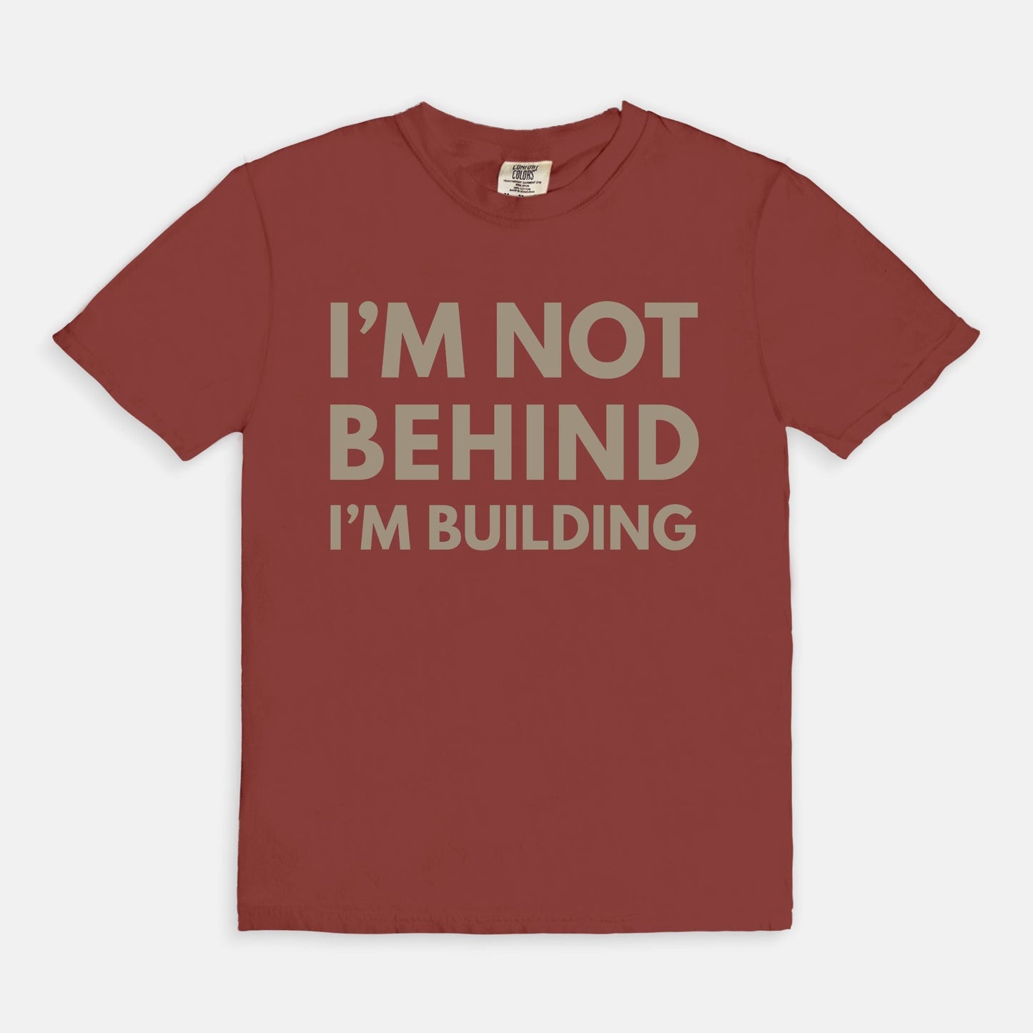 Shop the I'm Not Behind T-Shirts at Up & Comer. Free shipping!