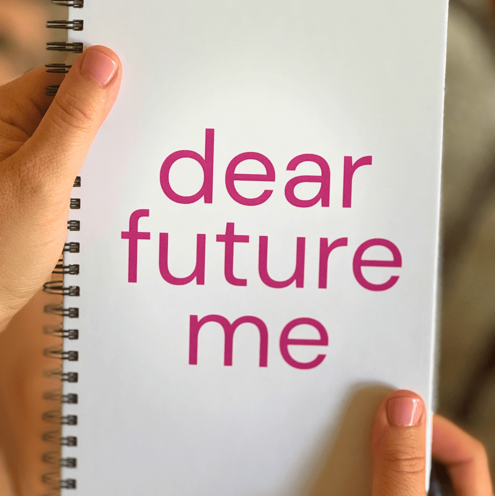 Shop the Dear Future Me Notebooks at Up & Comer. Free shipping!