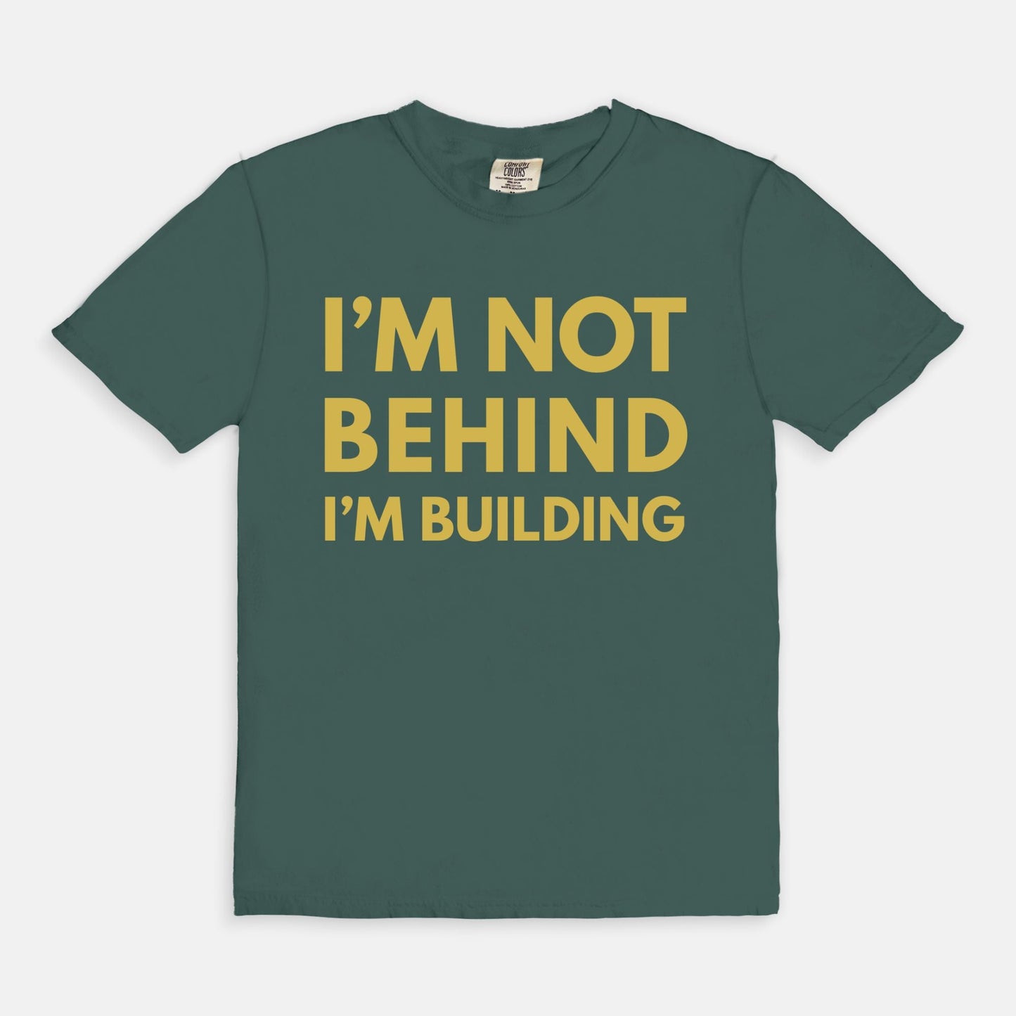 Shop the I'm Not Behind T-Shirts at Up & Comer. Free shipping!