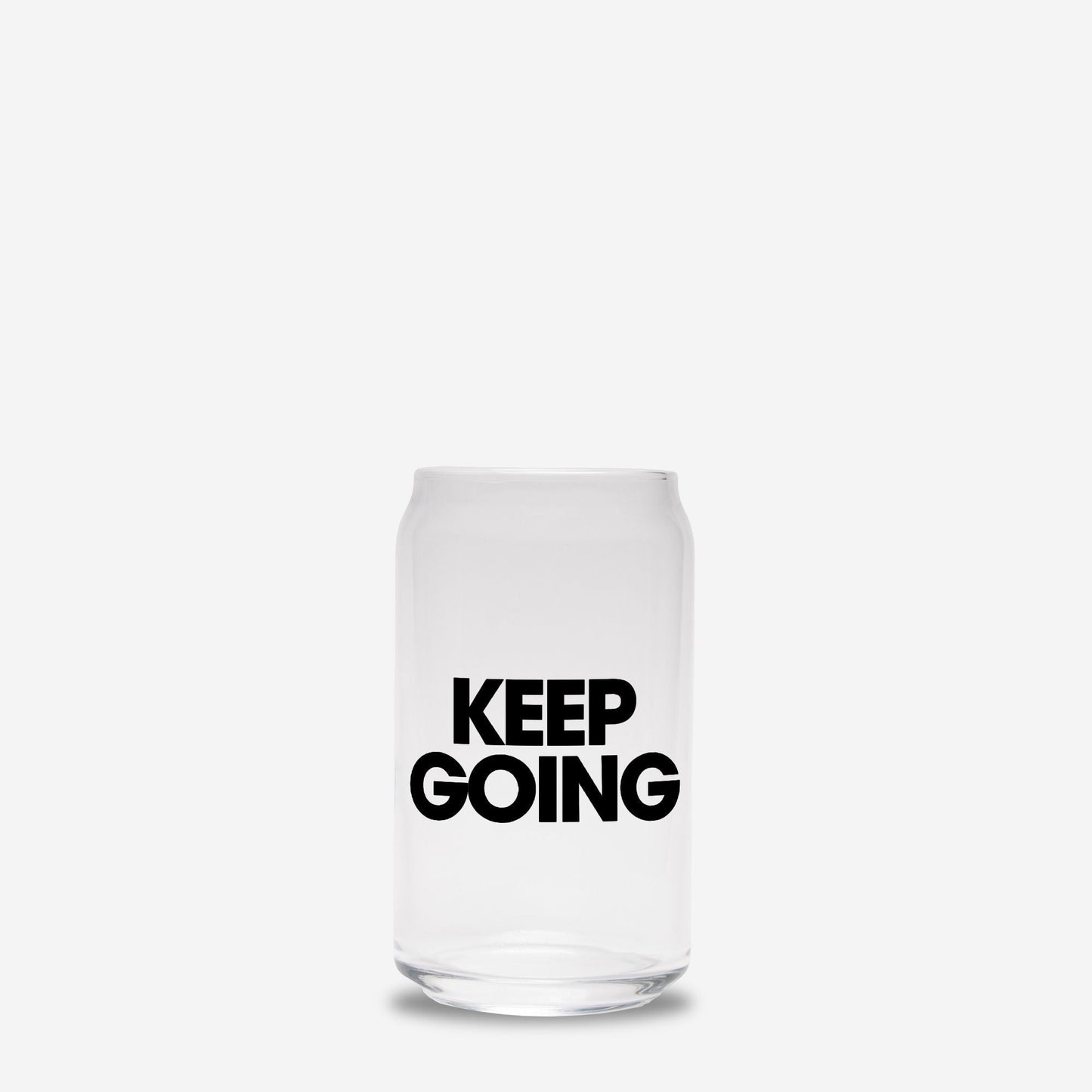 Shop the Keep Going Glass Drinkware at Up & Comer. Free shipping!