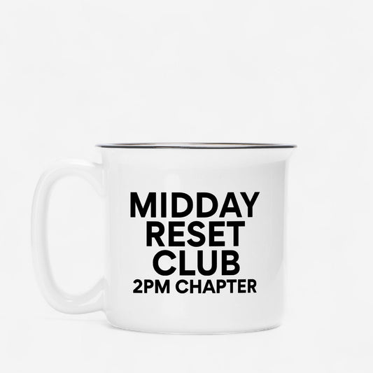 Shop the Midday Reset Club Mugs at Up & Comer. Free shipping!