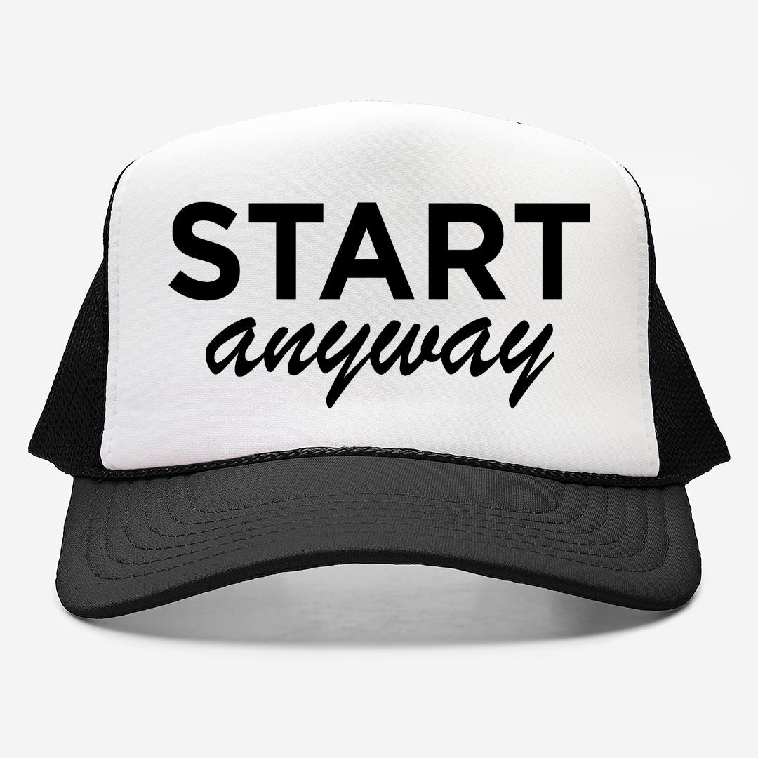 Shop the Start Anyway Apparel at Up & Comer. Free shipping!