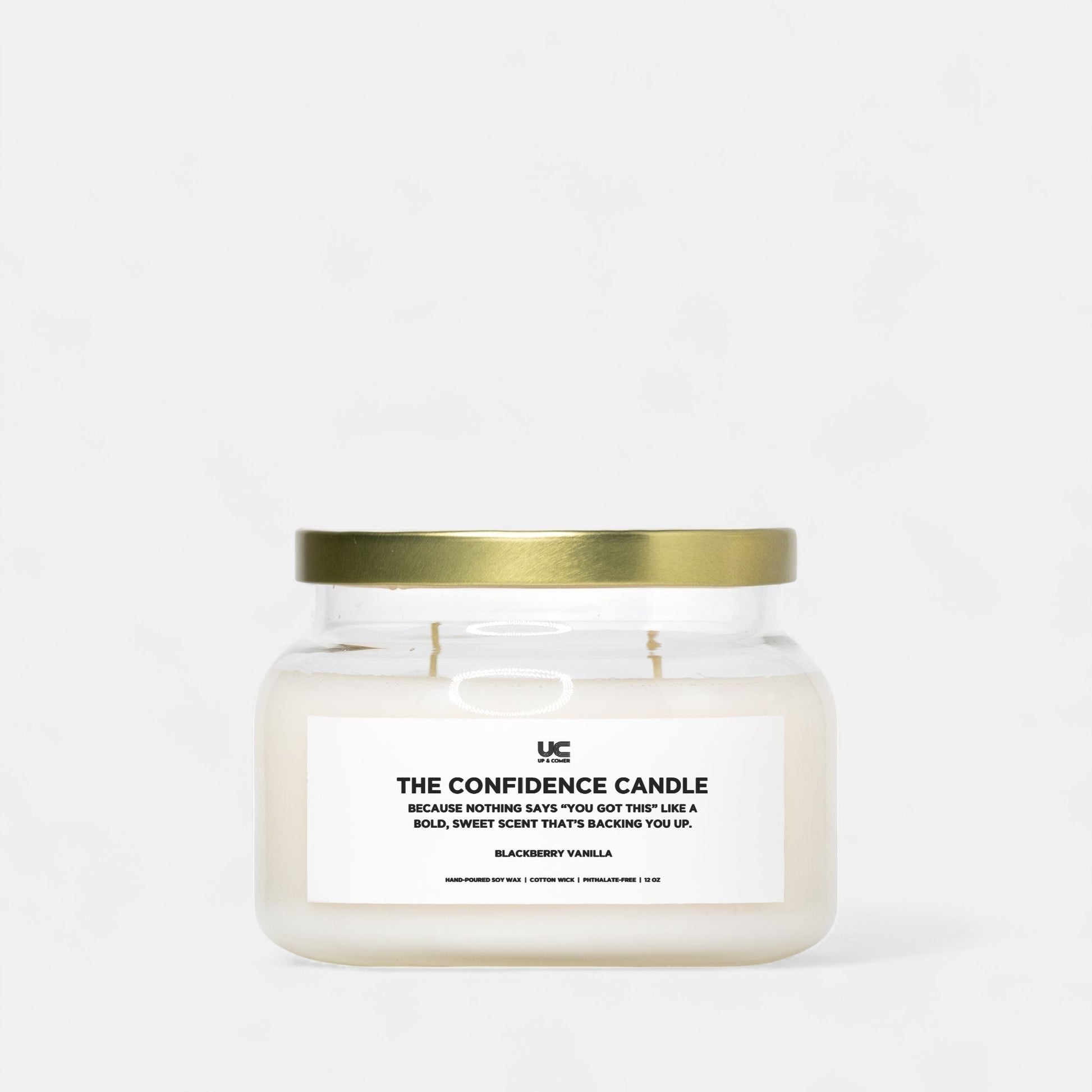 Shop the The Confidence Candle Candles at Up & Comer. Free shipping!
