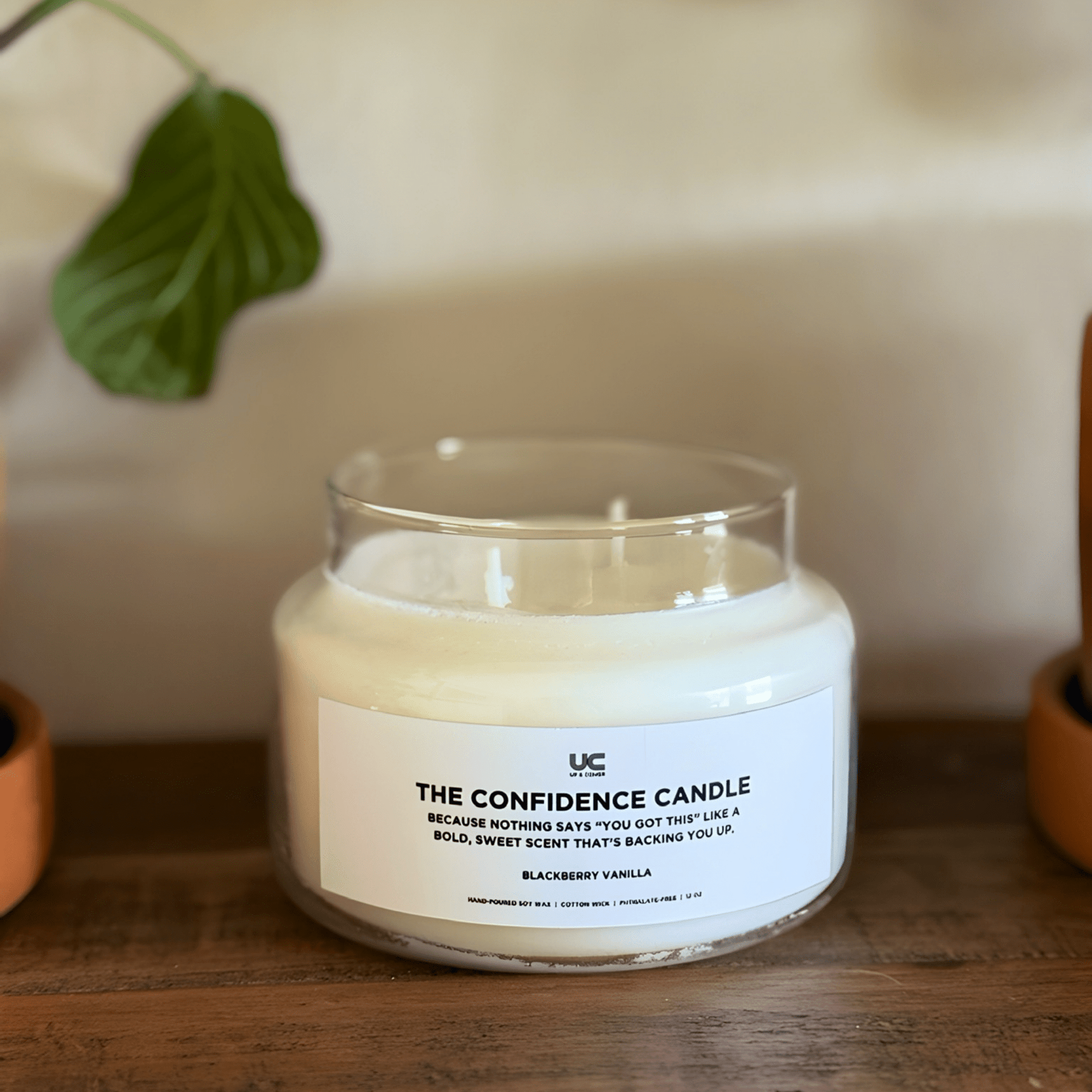 Shop the The Confidence Candle Candles at Up & Comer. Free shipping!