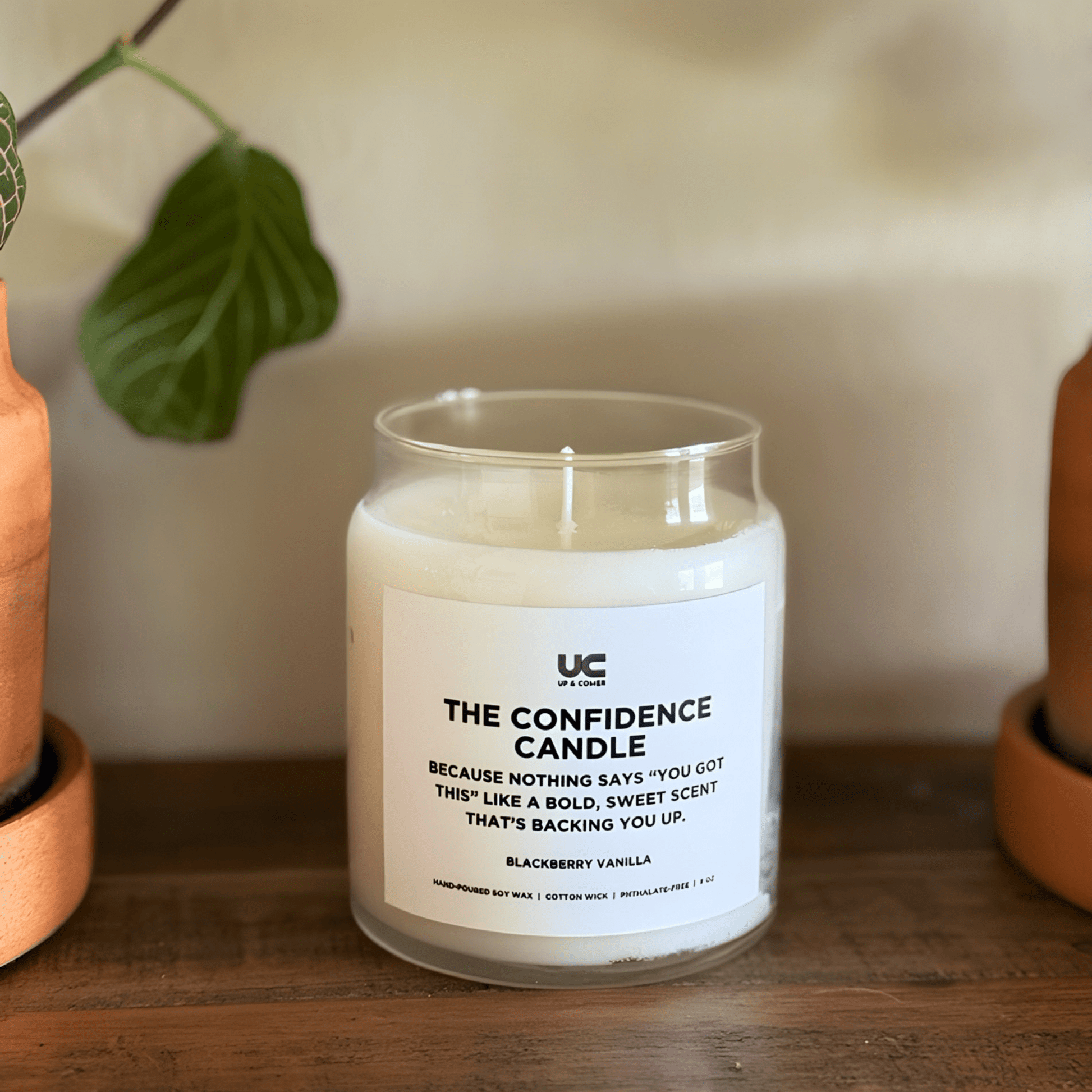 Shop the The Confidence Candle Candles at Up & Comer. Free shipping!