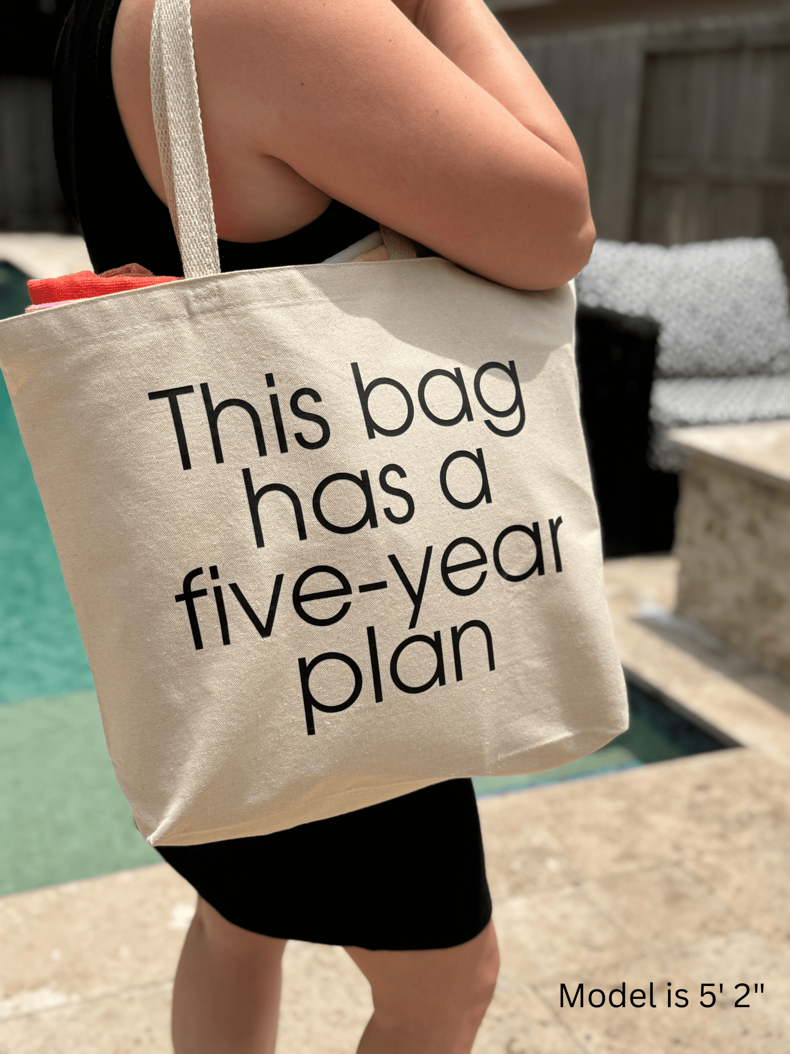 Shop the This Bag Has a Five Year Plan Tote Bags at Up & Comer. Free shipping!