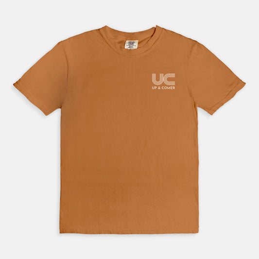 Shop the Up & Comer Logo (Chest) T-Shirts at Up & Comer. Free shipping!